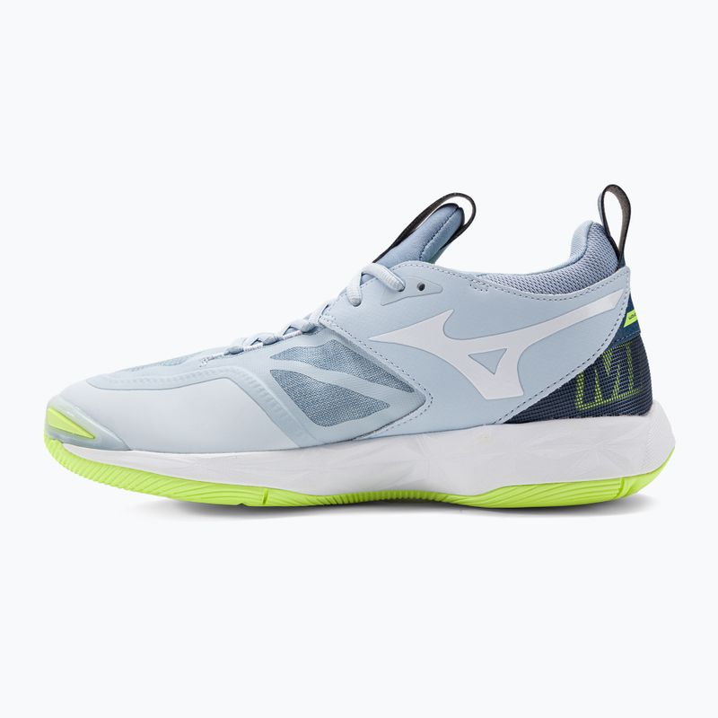 Herren Volleyballschuhe Mizuno Wave Momentum 2 heather/white/neo lime 10