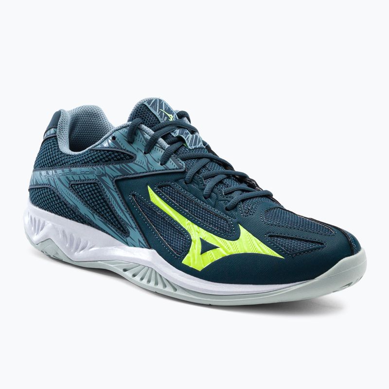 Volleyballschuhe Herren Mizuno Thunder Blade 3 blau V1GA21738