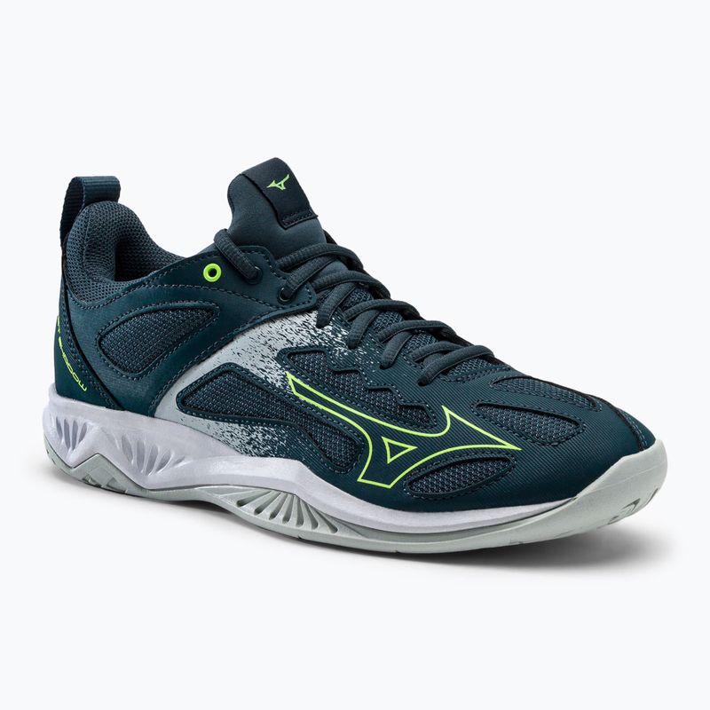 Handballschuhe Herren Mizuno Ghost Shadow grün X1GA21838