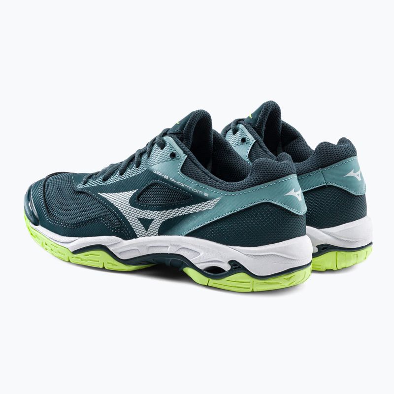 Handballschuhe Herren Mizuno Wave Phantom 2 blau X1GA2638 3