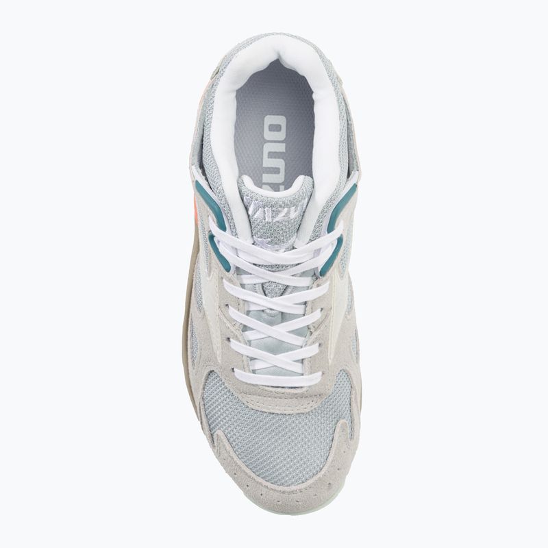 Mizuno Sky Medal S Schneeweiß/Steinblau/Poolblau Schuhe 7