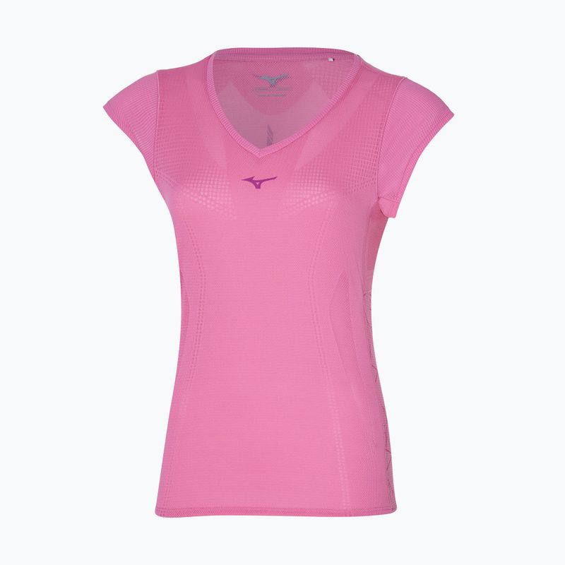 Damen Laufshirt Mizuno Aero Tee wild orchid 3