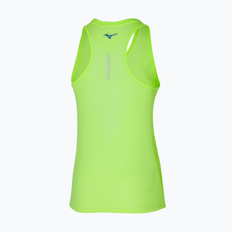 Damen Lauftank Mizuno Aero Tank neolime 2