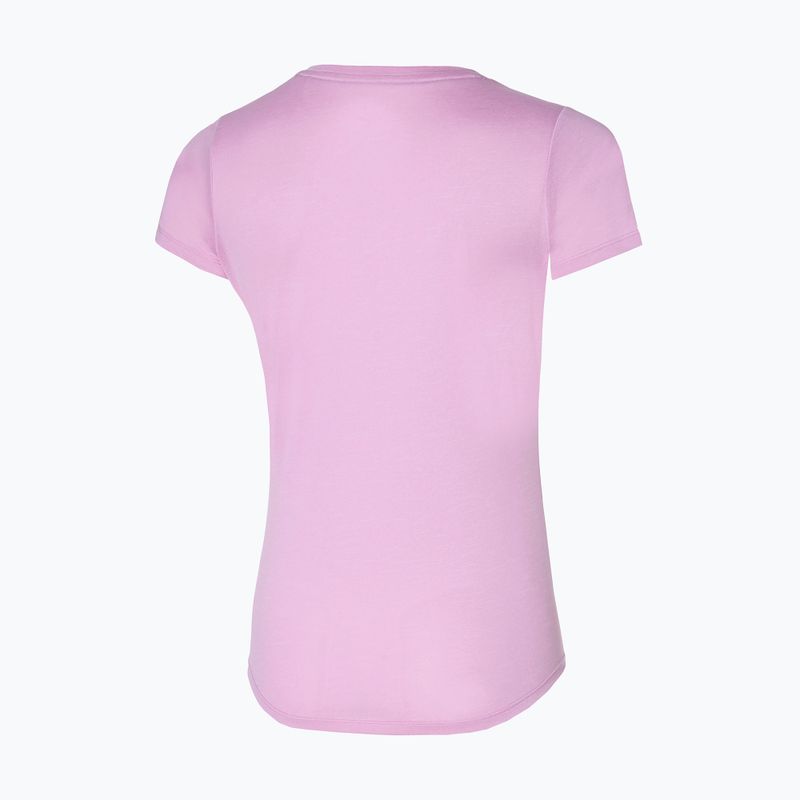 Damen Laufshirt Mizuno Impulse Core RB Tee rosa lavendel 2