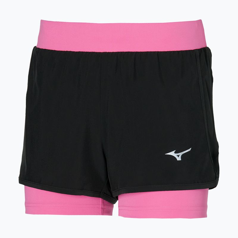 Damen Laufshorts Mizuno ER 2in1 wild orchid