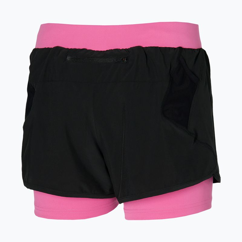 Damen Laufshorts Mizuno ER 2in1 wild orchid 2