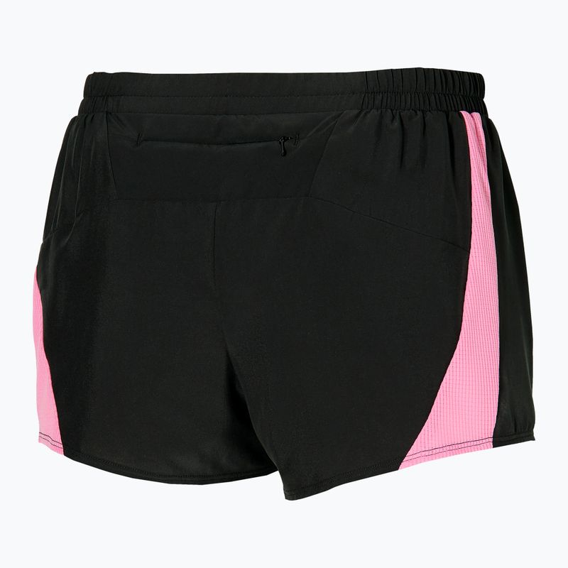 Mizuno Aero 2.5 schwarz/wild orchid Laufshorts 4