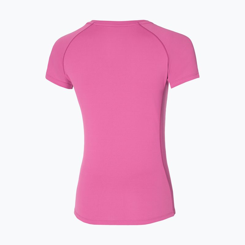 Damen Laufshirt Mizuno Sun Protect Tee wild orchid 2