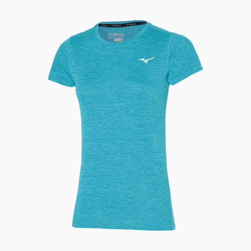 Damen Laufshirt Mizuno Impulse Core Tee algiers blau