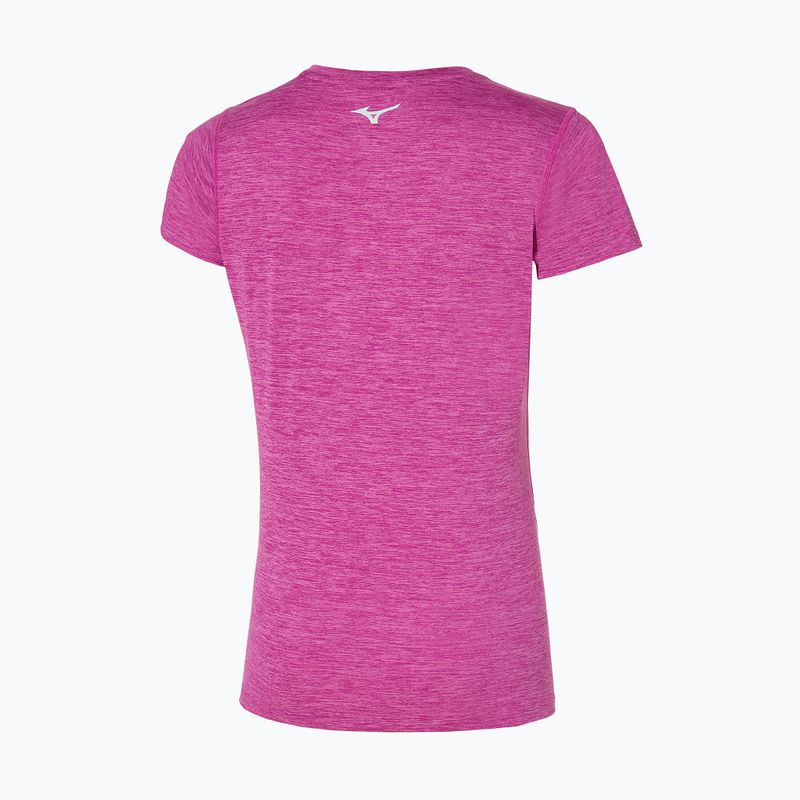 Damen Laufshirt Mizuno Impulse Core Tee Festival fushia 2