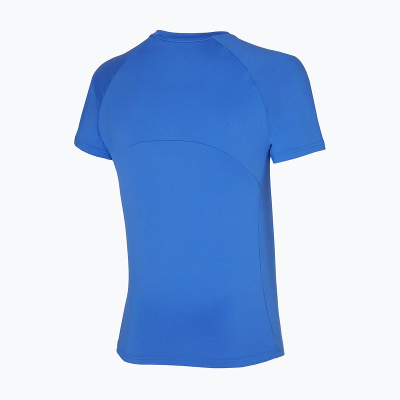 Tennisshirt Herren Mizuno Tee blau 62GA15128 2