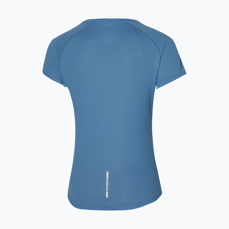 Damen Laufshirt Mizuno Dryaeroflow Tee copen blau 2