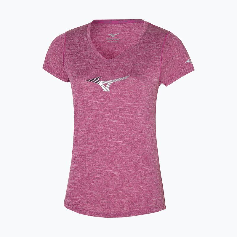 Damen Laufshirt Mizuno Impusle Core RB Tee magenta haze