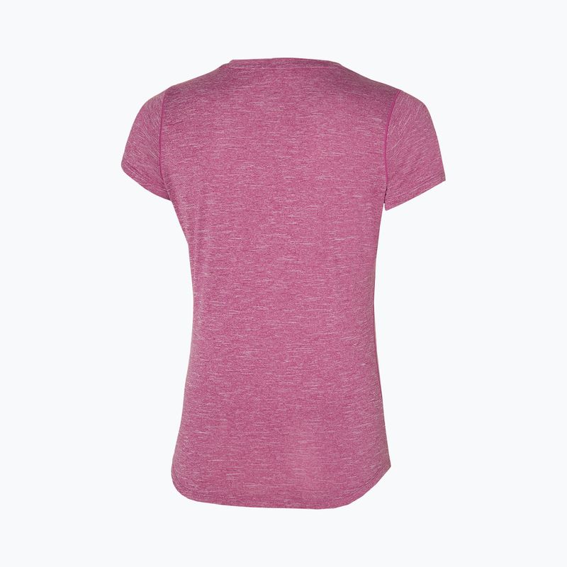 Damen Laufshirt Mizuno Impusle Core RB Tee magenta haze 2