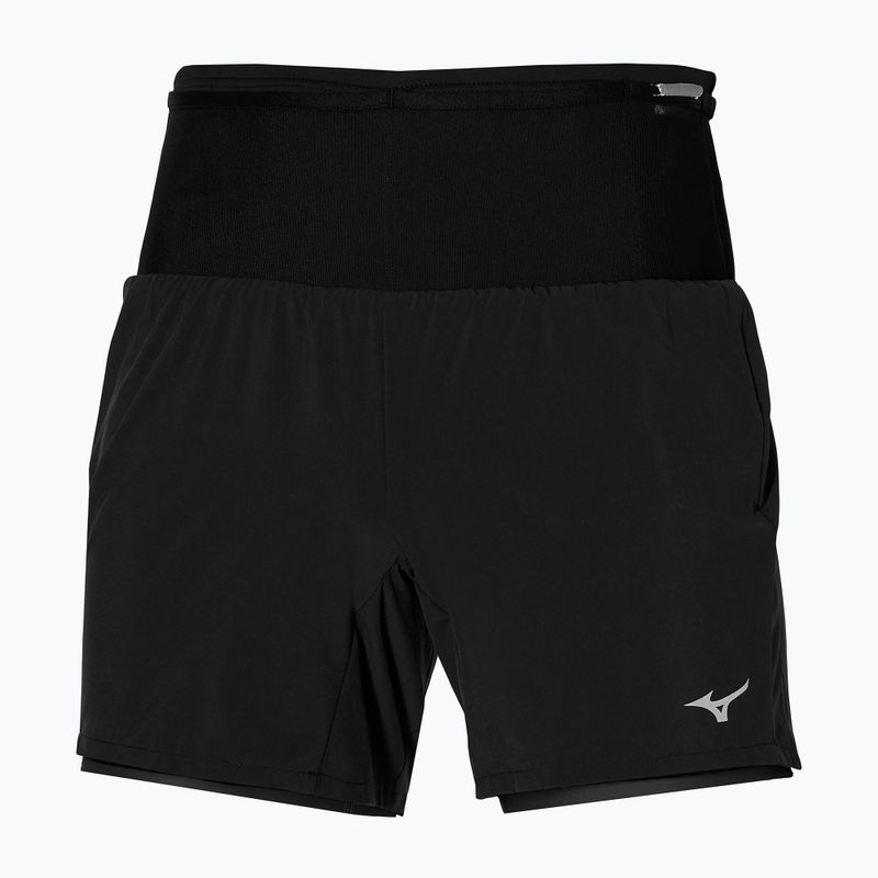Lauf Shorts Herren Mizuno Multi Pocket 7.5 black
