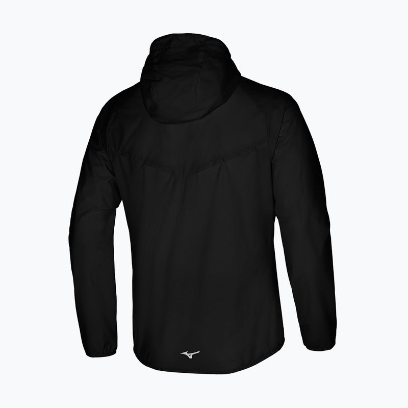 Herren Laufjacke Mizuno Waterproof 20K ER schwarz 2
