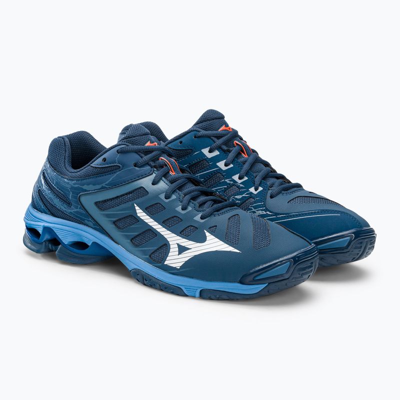 Volleyballschuhe Herren Mizuno Wave Voltage dunkelblau V1GA21621 4