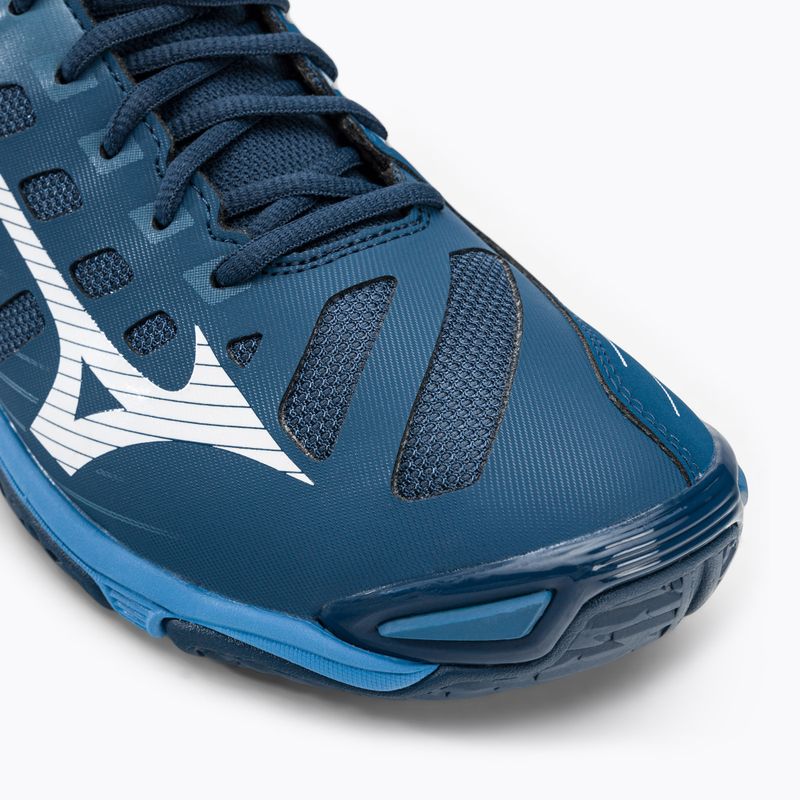 Volleyballschuhe Herren Mizuno Wave Voltage Mid dunkelblau-blau V1GA216521 9