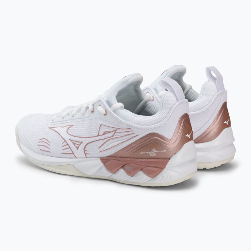 Damen Volleyballschuhe Mizuno Wave Luminous 2 weiß V1GC212036 3