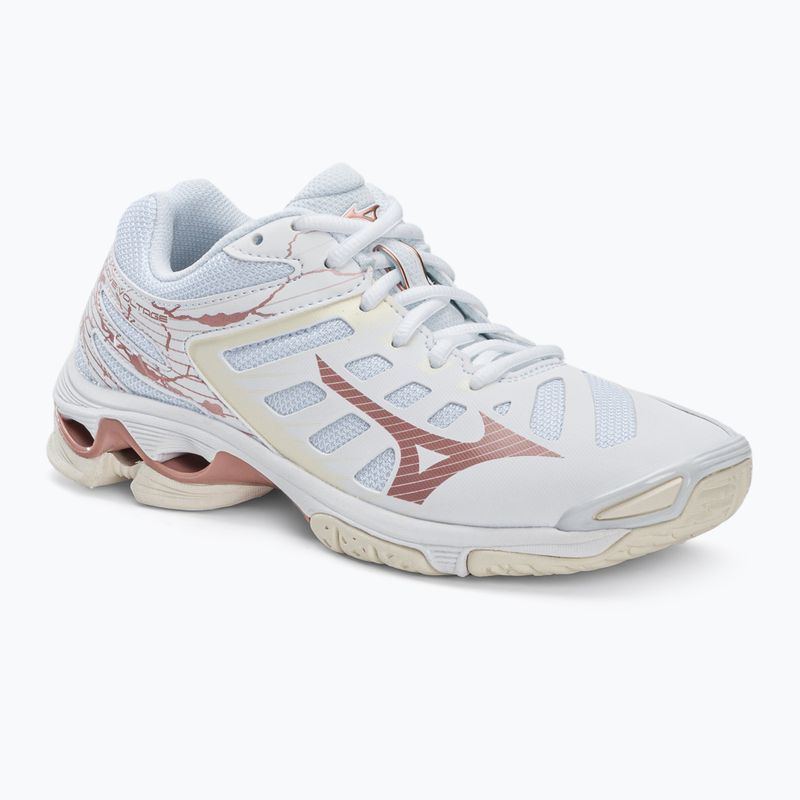 Volleyballschuhe Damen Mizuno Wave Voltage weiß V1GC21636