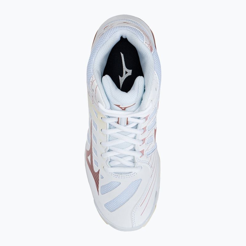 Volleyballschuhe Damen Mizuno Wave Voltage Mid weiß V1GC216536 6