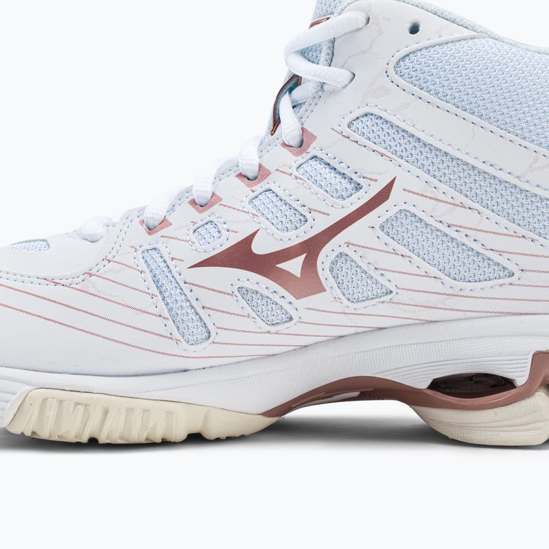 Volleyballschuhe Damen Mizuno Wave Voltage Mid weiß V1GC216536 10