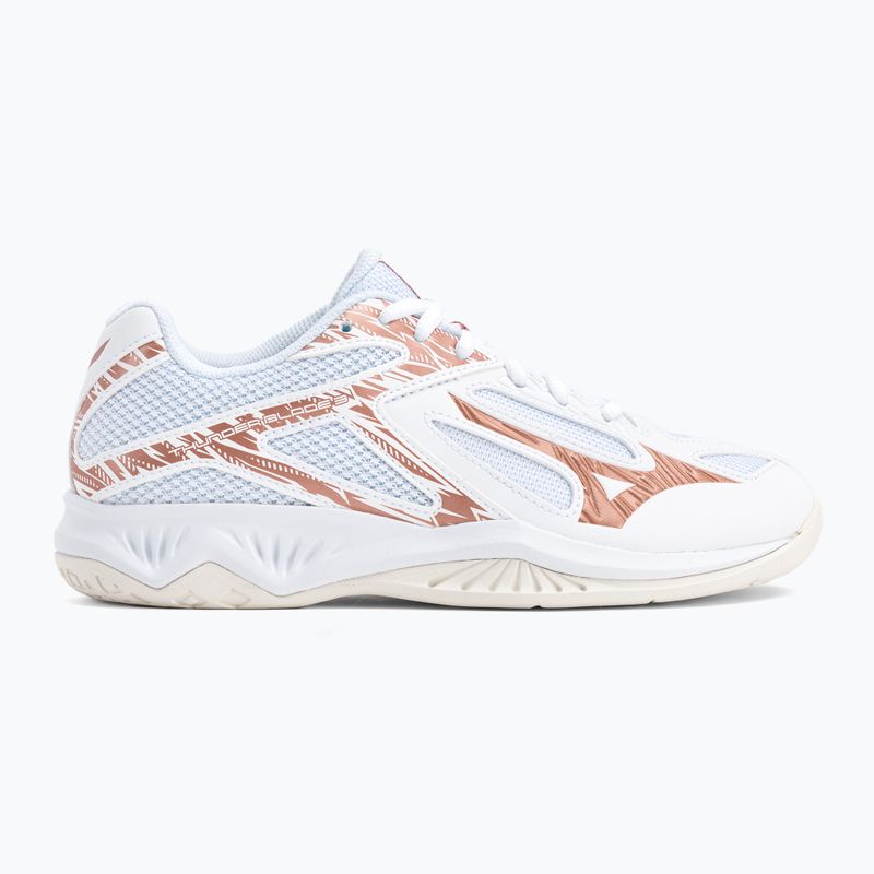 Volleyballschuhe Damen Mizuno Thunder Blade 3 weiß V1GC21736 2