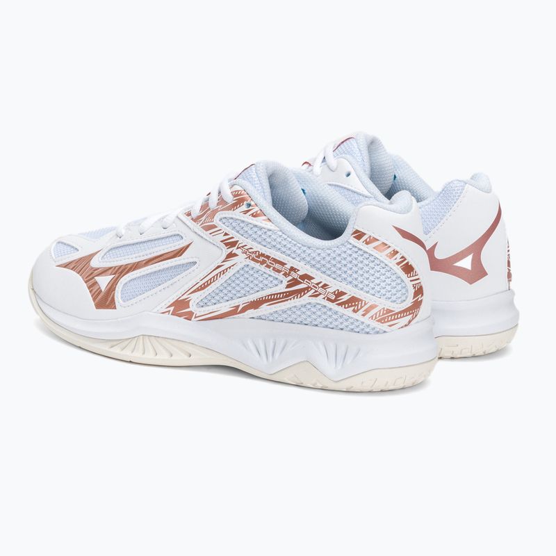 Volleyballschuhe Damen Mizuno Thunder Blade 3 weiß V1GC21736 3