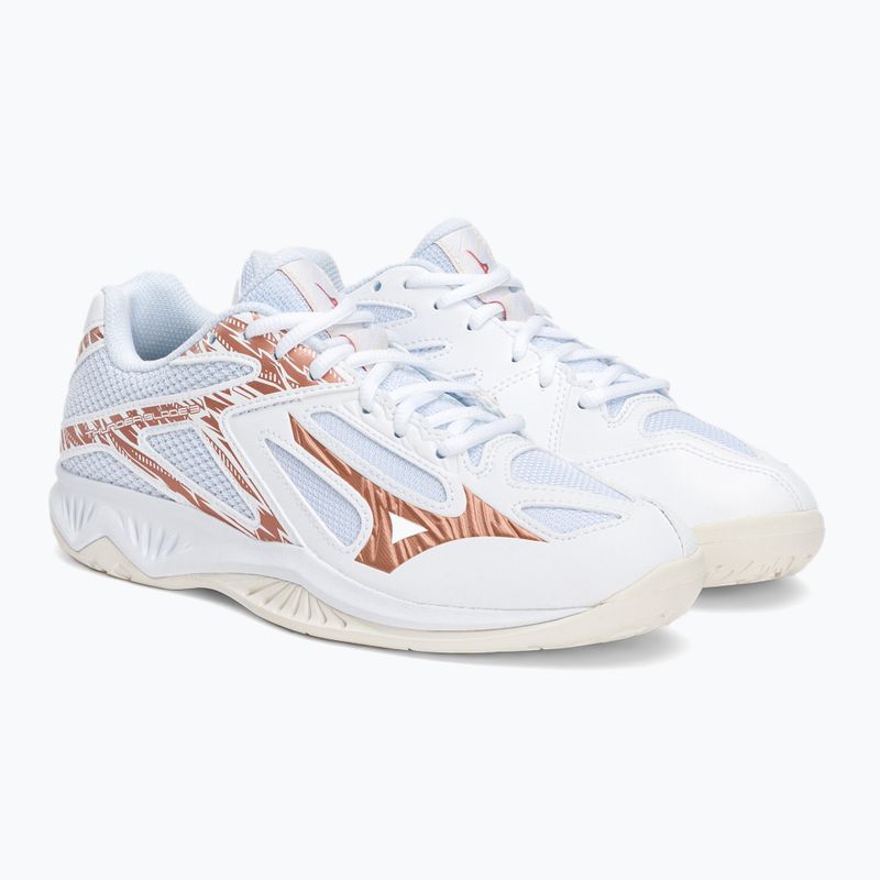 Volleyballschuhe Damen Mizuno Thunder Blade 3 weiß V1GC21736 4