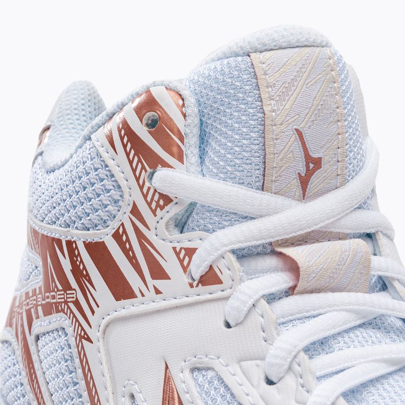 Volleyballschuhe Damen Mizuno Thunder Blade 3 Mid weiß V1GC217536 10