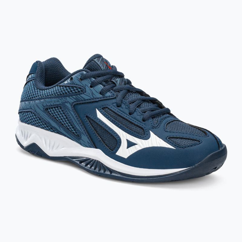 Volleyballschuhe Kinder Mizuno Lightning Star Z6 dunkelblau V1GD21321_34./2.