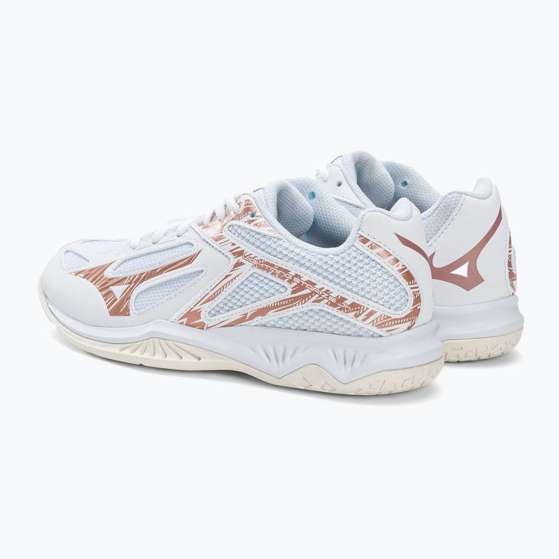 Volleyballschuhe Kinder Mizuno Lightning Star Z6 weiß V1GD21336 3