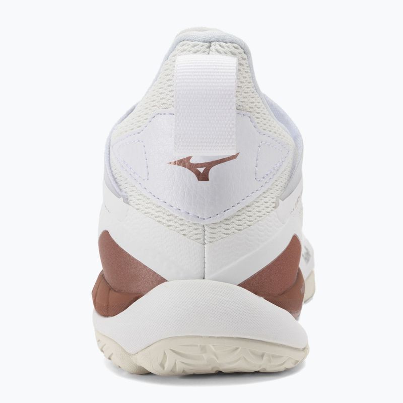 Handballschuhe Damen Mizuno Wave Mirage 4 white/rose/snow white 6