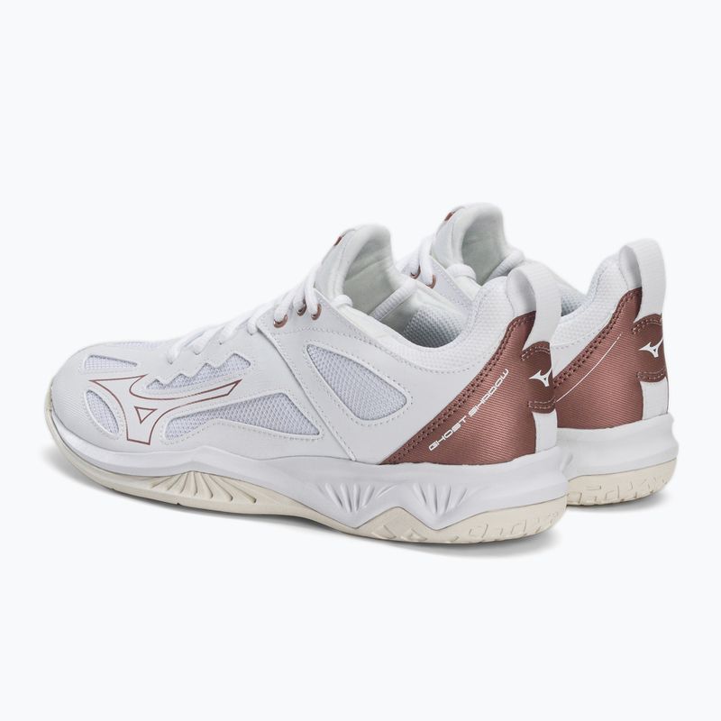 Handballschuhe Damen Mizuno Ghost Shadow weiß 3