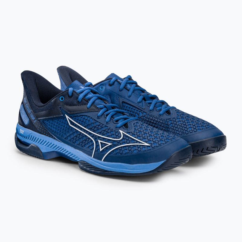 Tennisschuhe Herren Mizuno Wave Exceed Tour 5 AC dunkelblau 61GA22726 5