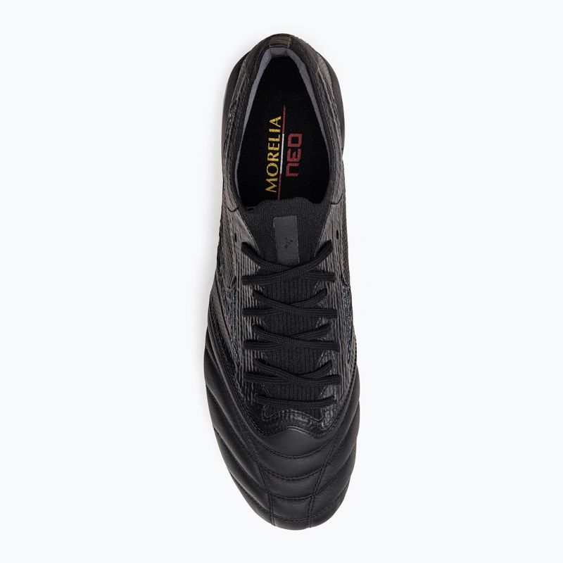 Mizuno Morelia Neo III Beta Elite MD Fußballschuhe schwarz P1GA229199 6