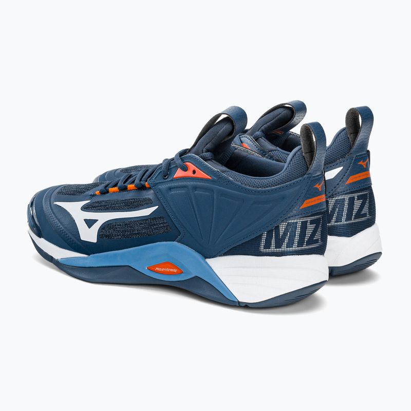 Volleyballschuhe Herren Mizuno Wave Momentum 2 dunkelblau V1GA211212 3