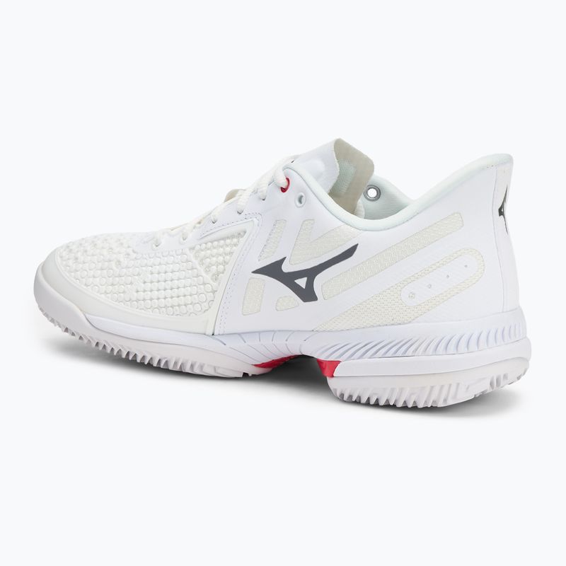 Tennisschuhe Damen Mizuno Wave Exceed Tour 5 CC undyed white/quiet shade/opera red 3