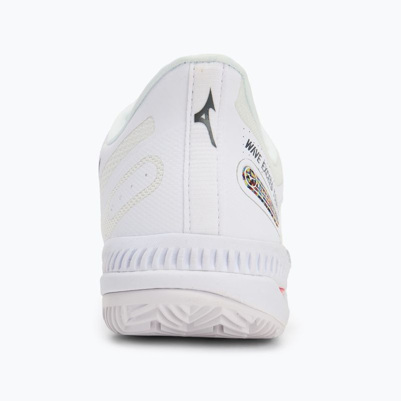 Tennisschuhe Damen Mizuno Wave Exceed Tour 5 CC undyed white/quiet shade/opera red 6