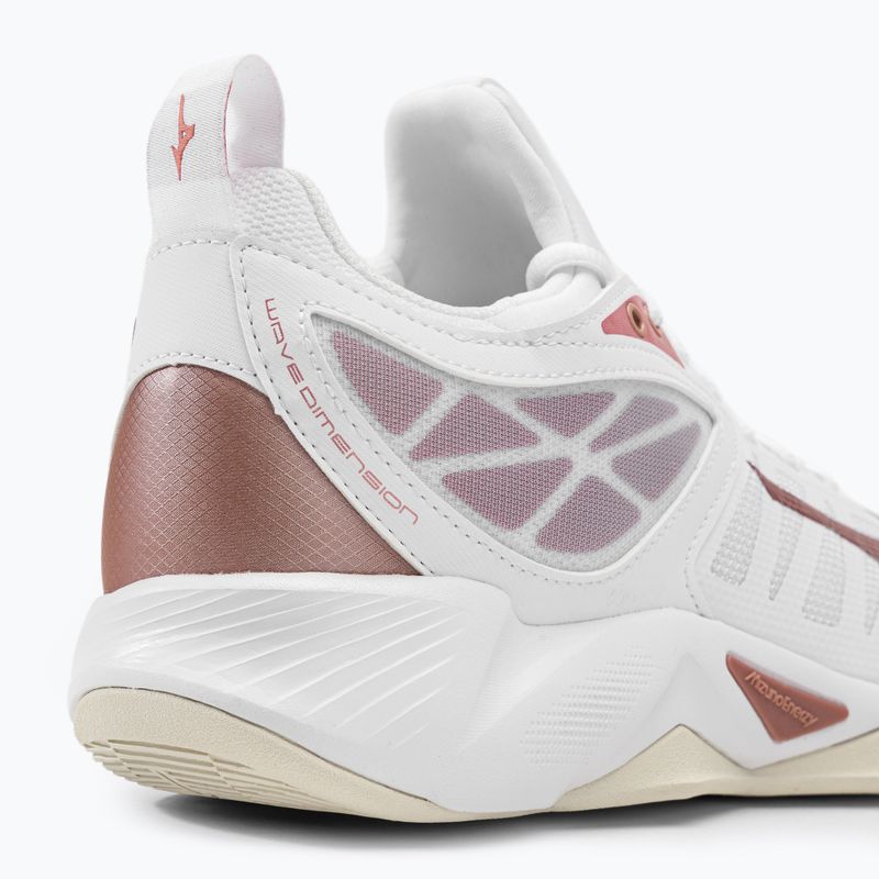 Damen Volleyballschuhe Mizuno Wave Dimension weiß V1GC224036 9
