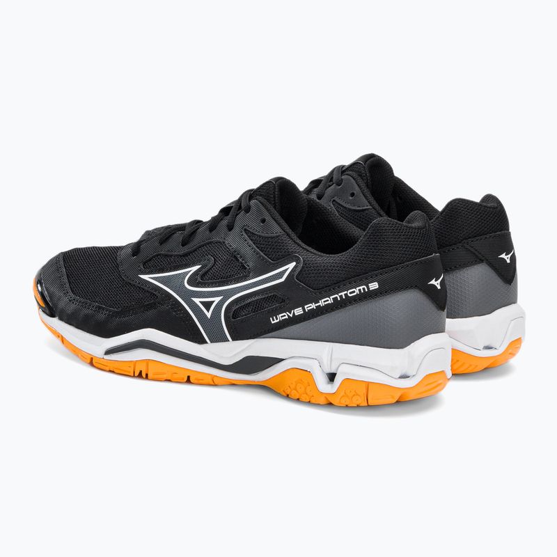 Handballschuhe Herren Mizuno Wave Phantom 3 schwarz X1GA22644 3