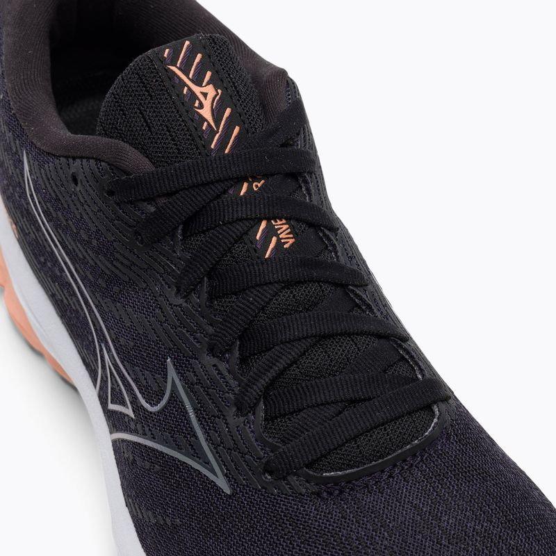 Damen Laufschuhe Mizuno Wave Rider 26 odyssey grau/quicksilver/salmon 9