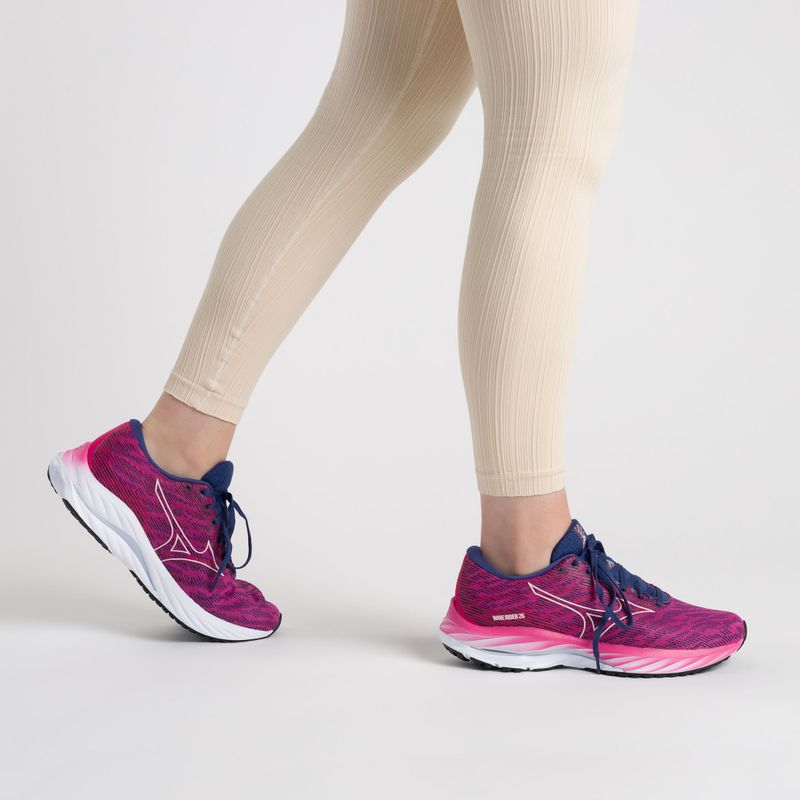 Laufschuhe Damen Mizuno Wave Rider 26 rosa J1GD22327 2