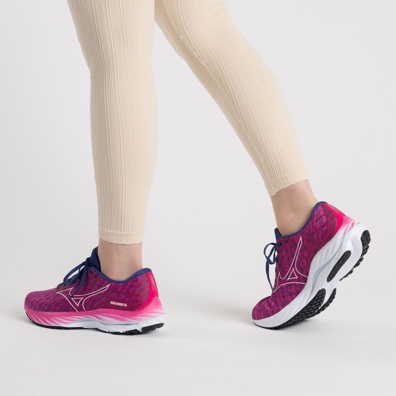 Laufschuhe Damen Mizuno Wave Rider 26 rosa J1GD22327 3