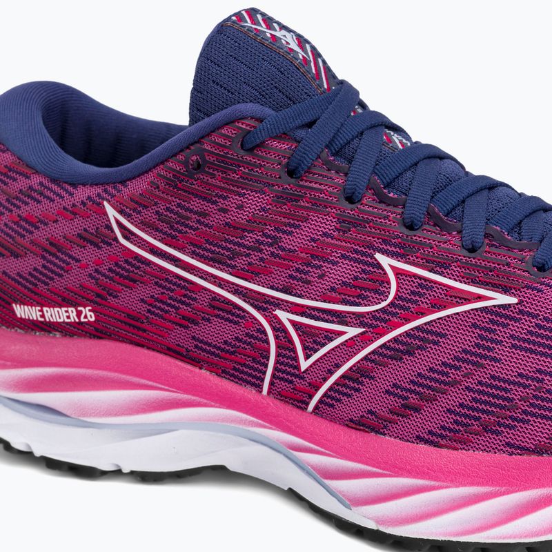 Laufschuhe Damen Mizuno Wave Rider 26 rosa J1GD22327 11