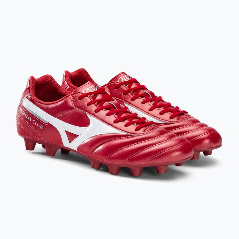 Mizuno Morelia II Club MD Herren Fußballschuhe rot P1GA221660 4