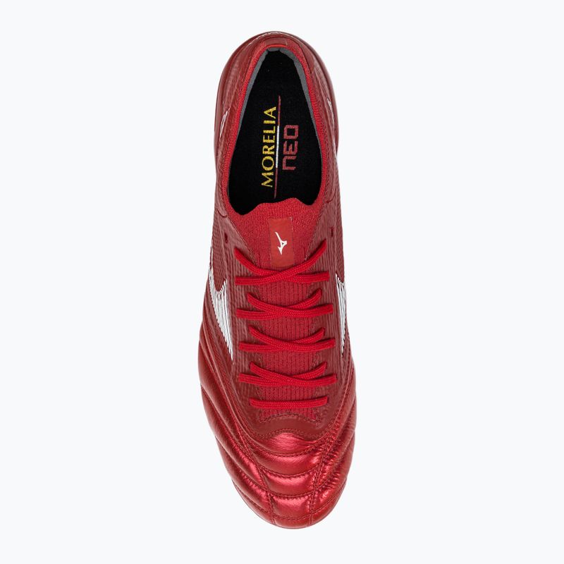 Mizuno Morelia Neo III Beta Elite Mix Fußballschuhe rot P1GC229160 6
