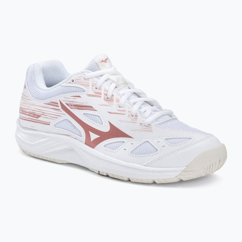 Handballschuhe Kinder Mizuno Stealth Star C weiß X1GC217K36