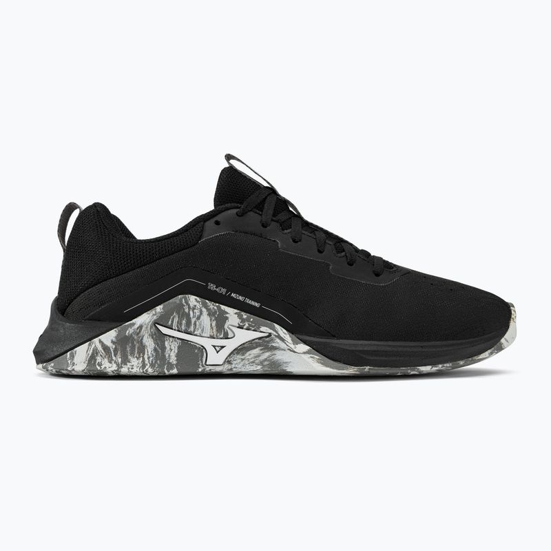 Herren Laufschuhe Mizuno TS-01 Schwarz/Weiß/Quiet Shade 31GC220101 2
