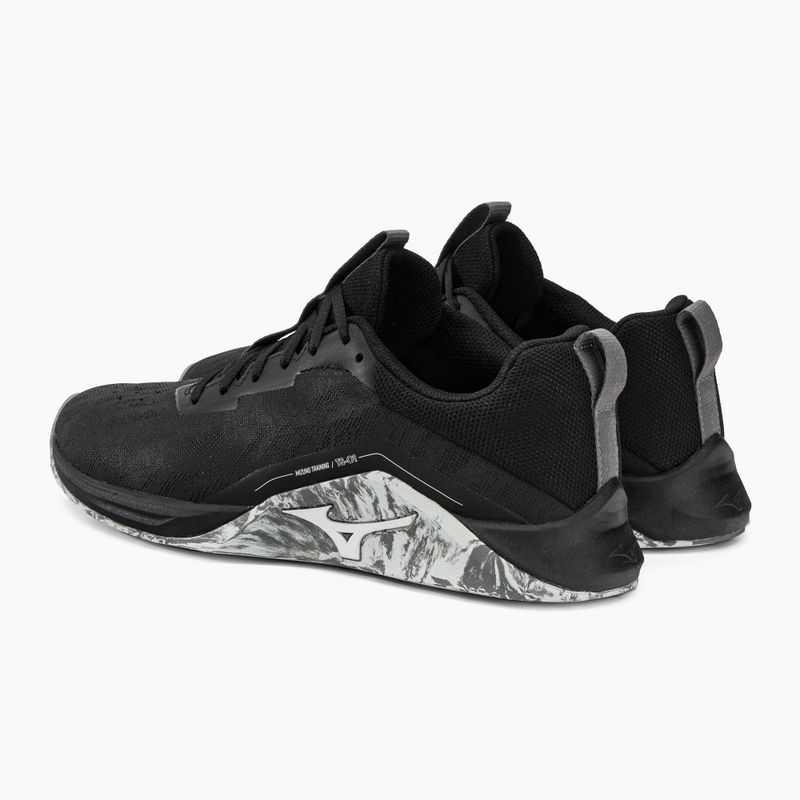 Herren Laufschuhe Mizuno TS-01 Schwarz/Weiß/Quiet Shade 31GC220101 3